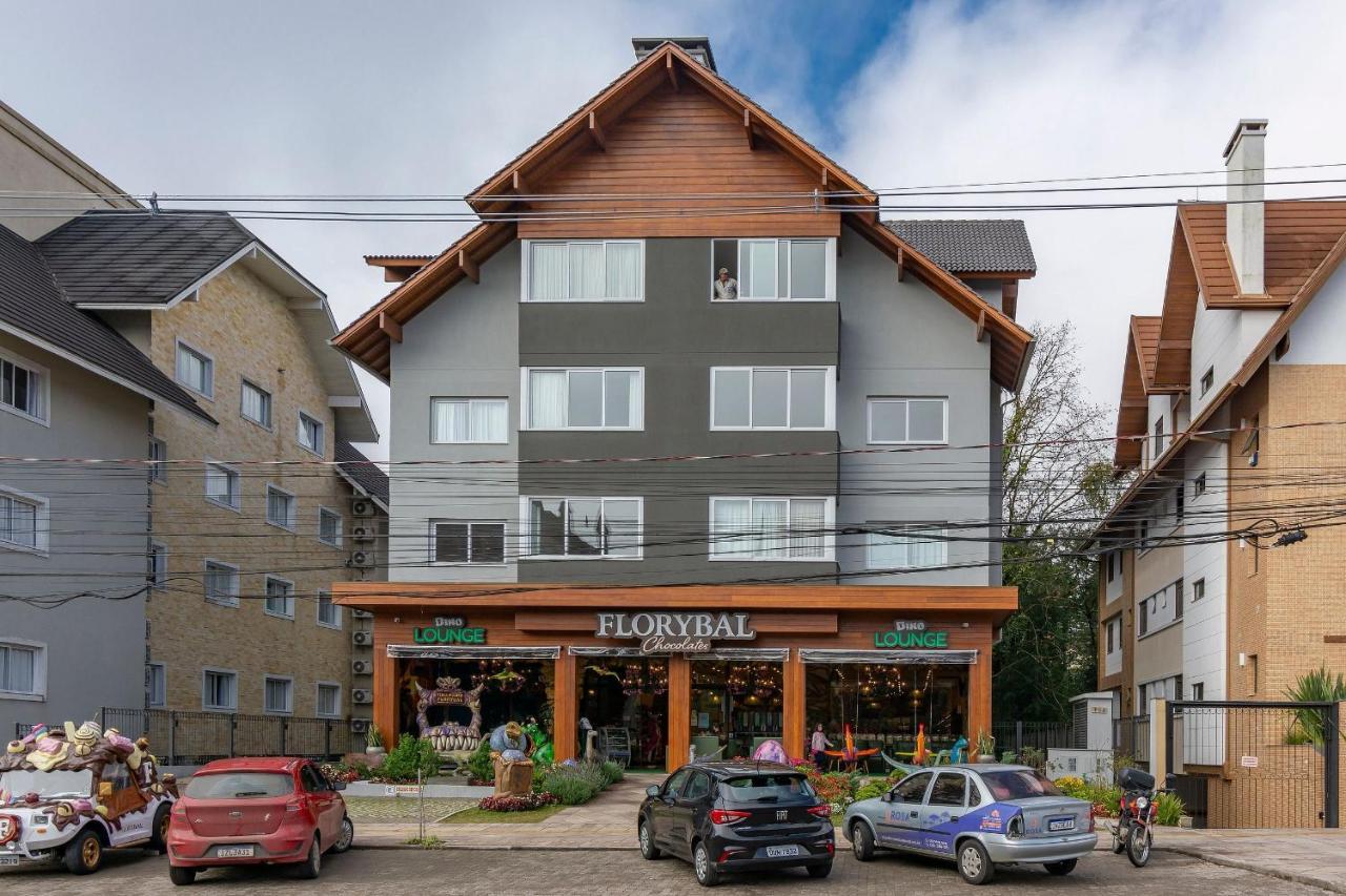 Rosa Edificio Bernhard Wolff Gramado Exterior foto